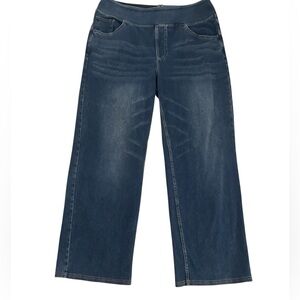 HALARA Women's Flare & Wide Leg Jeans - Dark Blue